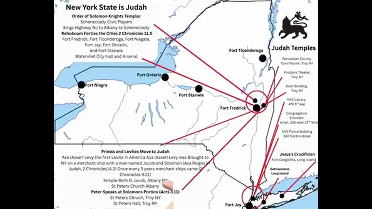 De staat New York is Juda