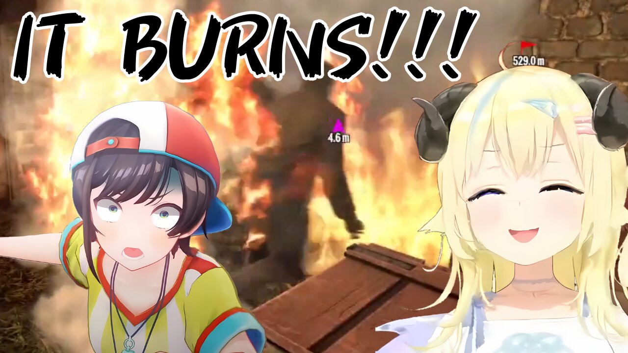 Watame should NOT be trusted with fire 【Hololive】