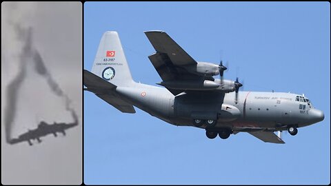 Turkish Military Plane Intercepted Over Azerbaijan-Georgia Border, Killing 20?