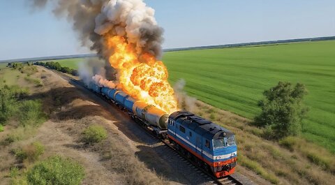 Russia Discovers Ukraine's Secret Railway Line - NATO War Supplies Uncovered