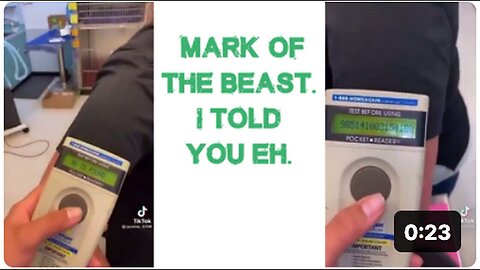 "I Warned You About the Mark of the Beast"