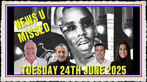CHARLIE WARD DAILY NEWS WITH CHARLIE WARD, PAUL BROOKER WARREN THORNTON TUESDAY 24TH JUNE 2025
