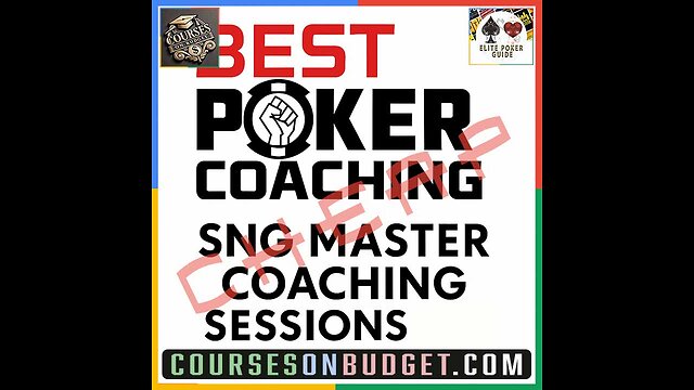 Best Poker Coaching SNG Master Coaching Sessions CFP