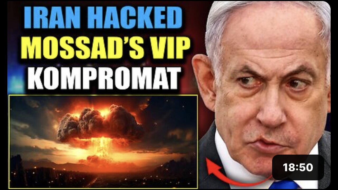 Mossad's VIP Pedophile Blackmail Material Hacked by Iran Days Before Israel Declared War