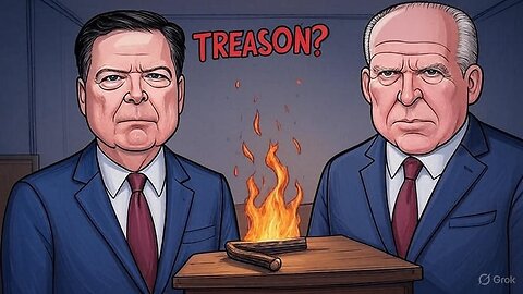 🔥 TRUMP WAS FRAMED: CIA Report Confirms Comey & Brennan’s TREASONOUS Plot to Steal the Presidency