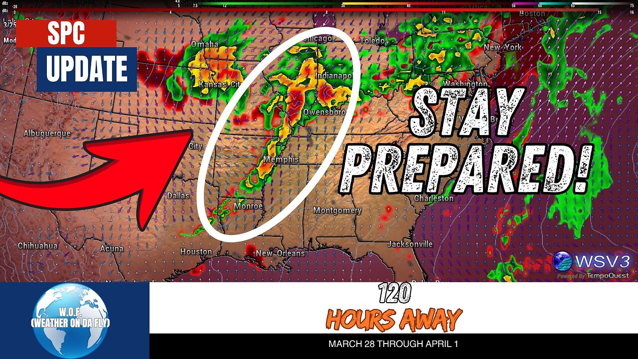 ⚠️ Severe Storm Threat Sunday: Supercells & All Hazards Loom!