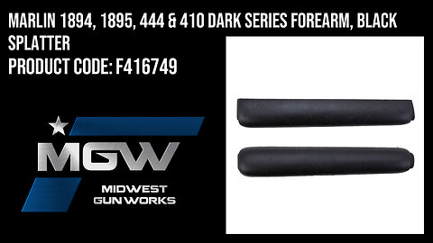 Marlin 1894, 1895, 444 & 410 Dark Series Forearm, Black Splatter - F416749