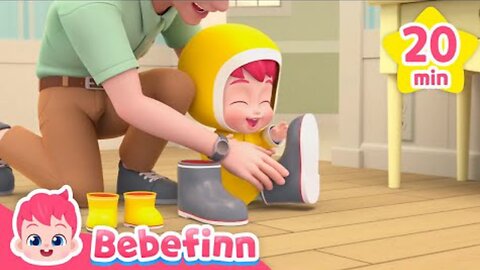 Rain or Snow? Learn Weather Songs with Bebefinn Nursery Rhymes