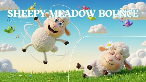 Sheepy Meadow Bounce | Cute Kids Song about Sheep and Nature