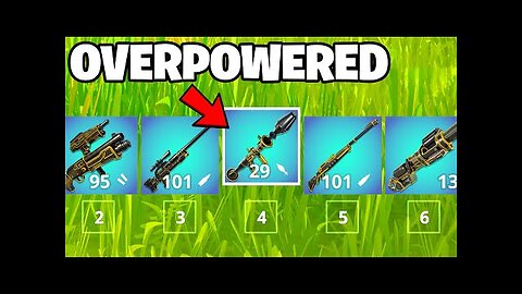 fortnite added MEME WEAPONS!