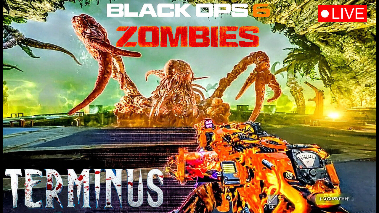 BO6 ZOMBIES - GETTING CARRIED ON "TERMINUS" EASTER EGG W/ THE HOMIES