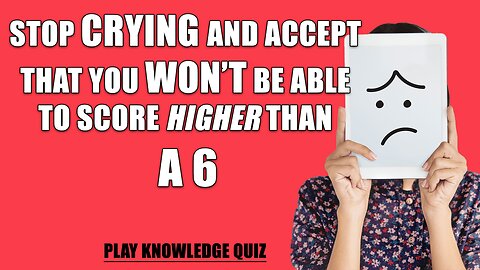 This Quiz will make you cry