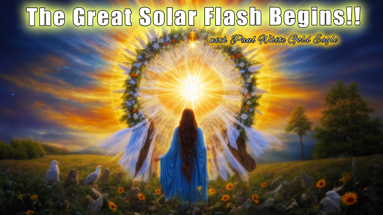 π βIT'S ALREADY HAPPENING! The Great Solar Flash Begins β Humanity Is Awakening π₯β¨β π