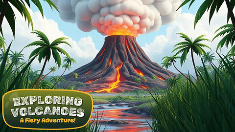 Exploring Volcanoes - A Fiery Adventure | Magpie Wise
