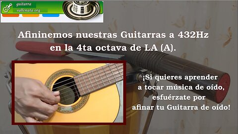 Afinemos nuestras Guitarras a 432Hz