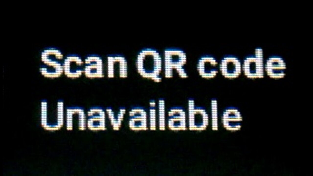 Scan QR code unavailable - android