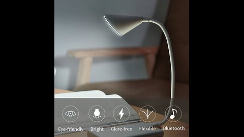 Simplify Your Desk Space with Spiral Bluetooth Speaker Lamp