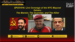 EP 251016: LIVE Stream of NYC Mayoral Debate