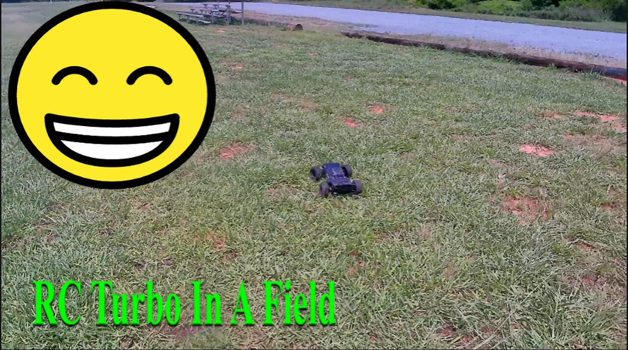 RC Turbo In A Field Part 1