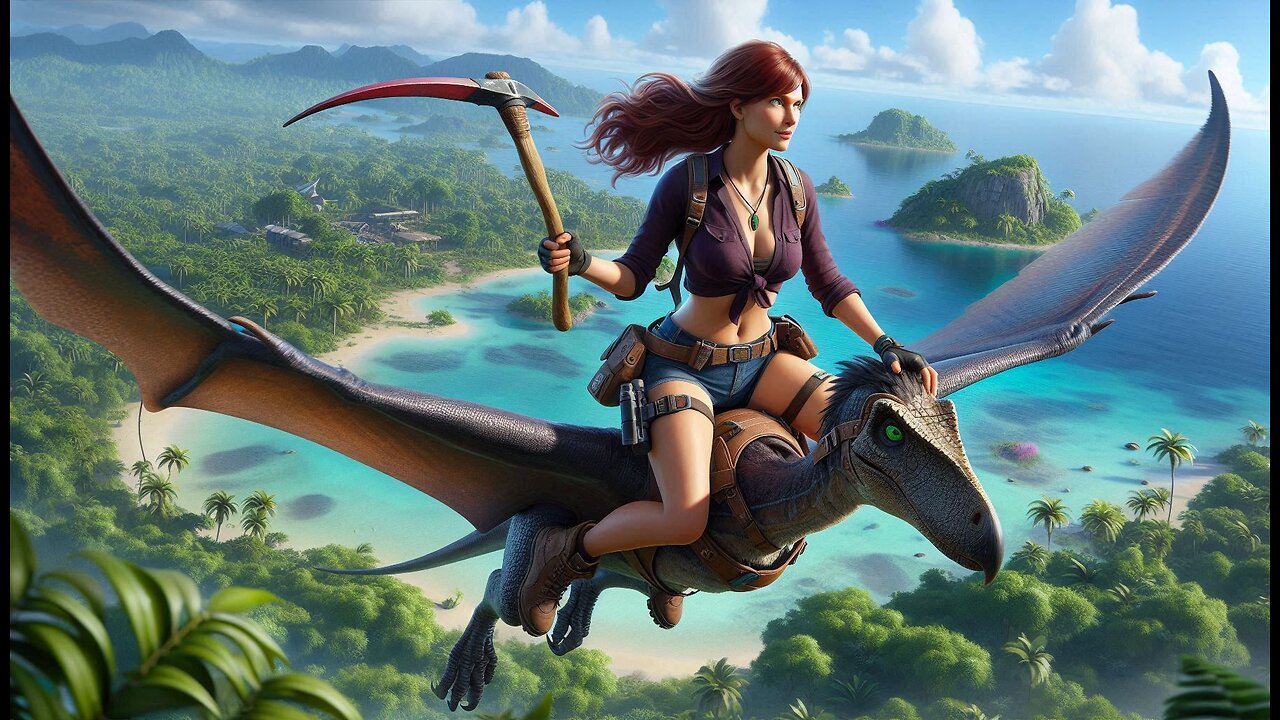 Looting Up & Breeding Trouble 🦖💎 | CtrlMeCute’s ARK Takeover Begins