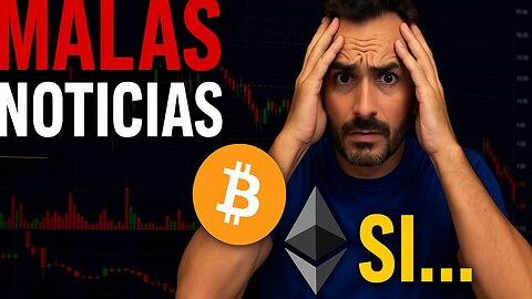 🔴 MALAS NOTICIAS SI ESTO PASA – Análisis Bitcoin, Solana y Ethereum HOY