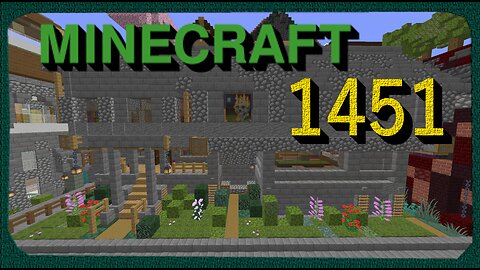 Lets Play Minecraft Episode – 1451 Finishing the Stone House