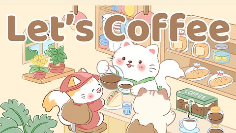 Let's Enjoy Coffee ☕🍯1 Hour Cafe Song 🥞 Stream cafe ✨ lofi chill【Cute lofi mix】🌟study chill relax ♪