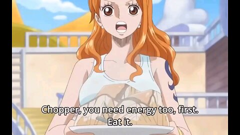 One piece luffy eating comedy
