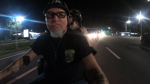Saturday night ride