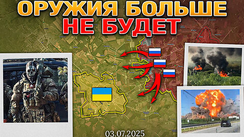 Серия Мощных Взрывов В Житомире И Полтаве💥🔥 Часов Яр Вот-Вот Падет💣☠️ Военные Сводки За 03.07.2025