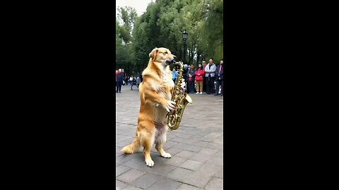 "Adorable Dog Playing & Having Fun with Music! 🐶🎶"