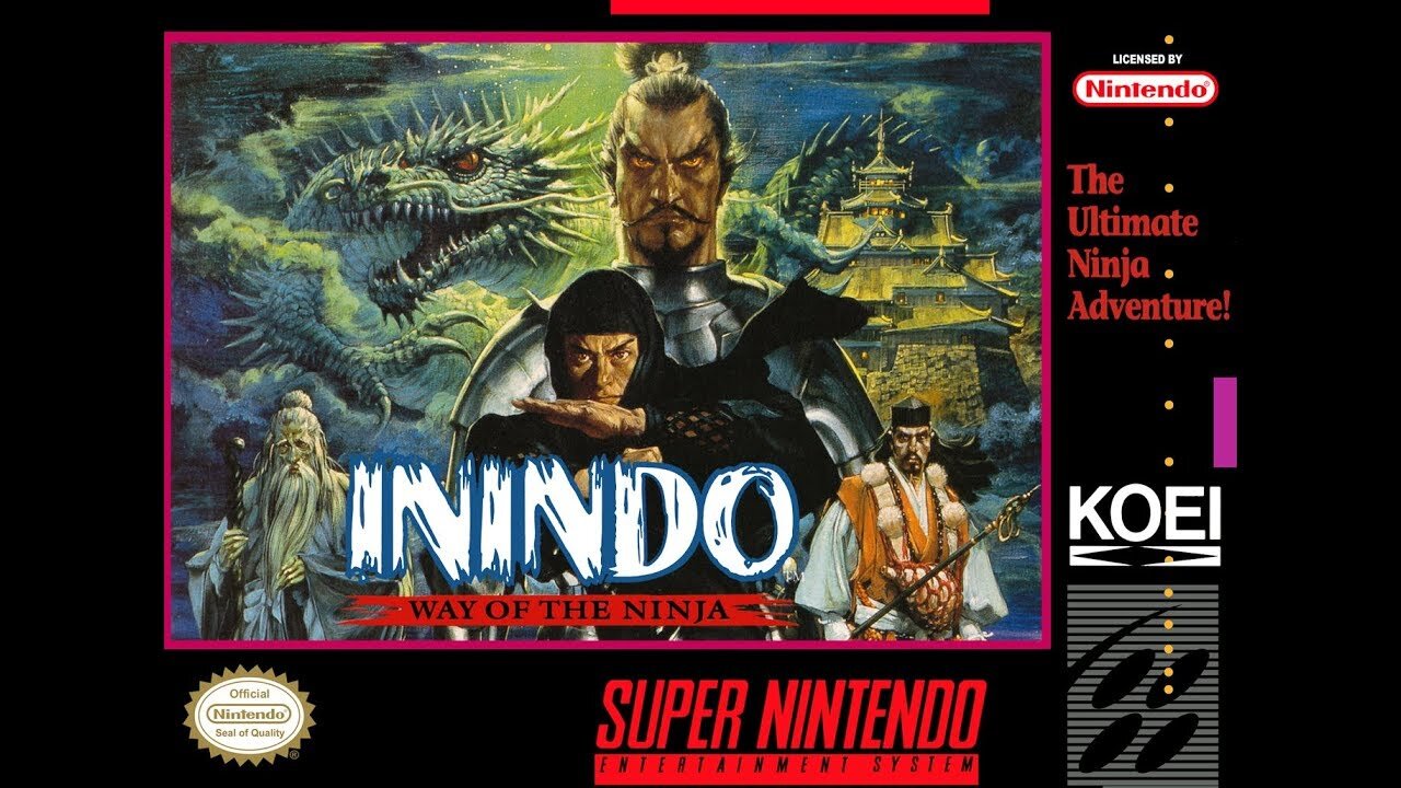 Inindo: Way of the Ninja SNES Nintendo LIVE Playthrough - Retro Games Live Gameplay