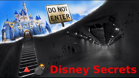 ⬛️🔺💣 Disney Secrets ▪️ CIA, Freemasonry, Occult, Drug & Sex Trafficking + Adrenochrome, Underground Tunnels, Cages
