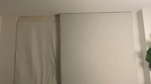 Foamed Bedroom Window (Midtown Manhattan Apartment)