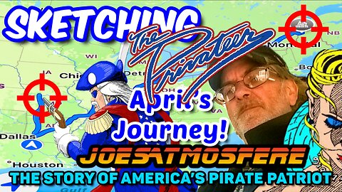 April’s Journey: Sketching The Privateer: Amateur Comic Art Live, Episode 142!