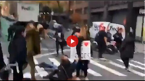 Leftist Masktards disrupt restaurant patrons meals, block traffic and get run over. They are shocked