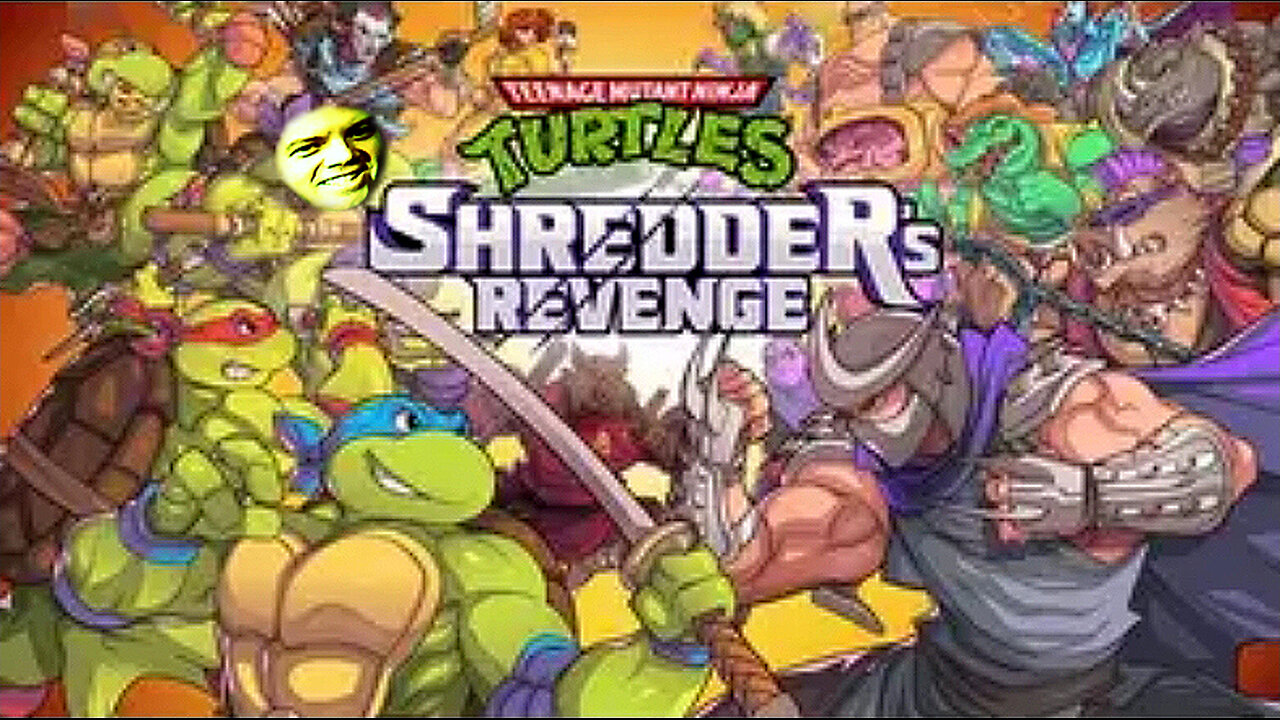 TMNT: Shredder's Revenge- Arcade, Gnarly Mode!!
