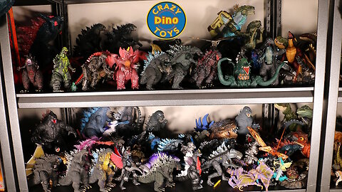 100+ Godzilla X Kong Toys Unboxed Today Complete Skar King, Godzilla, King Kong Monsterverse