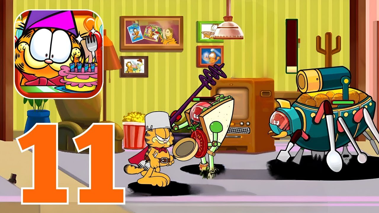 Garfield's Defense - Gameplay Walkthrough | Kamal Gameplay | Part 11
