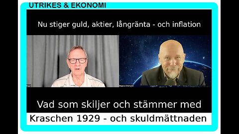 Utrikes & Ekonomi 59: Kraschen 1929 vs. dagens skuldmättnad