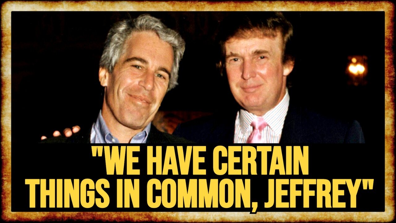 Report: Trump Sent Epstein BIZARRE, CREEPY Birthday Letter in 2003
