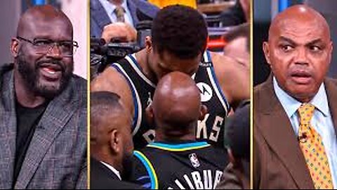 SHAQ & Chuck HEATED Over Giannis’ Altercation with Haliburton’s Dad