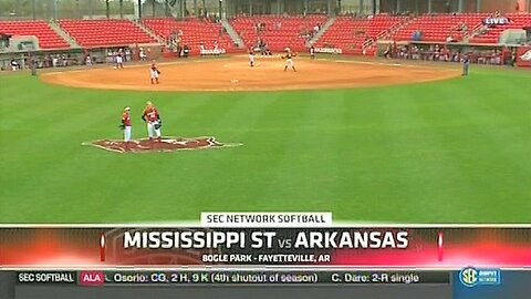 2015 Softball - MS State @ AR (Game 2)