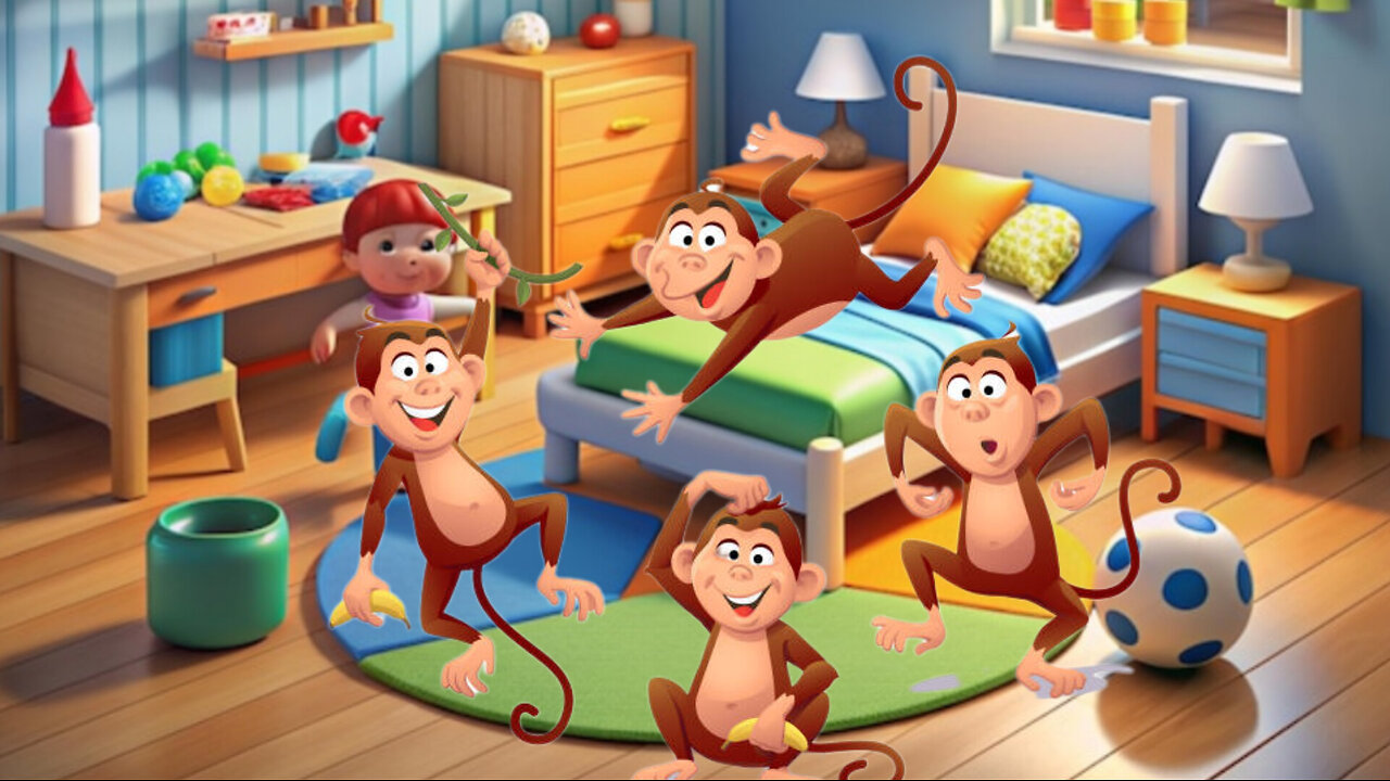 Five Little Monkeys Jumping on the Bed