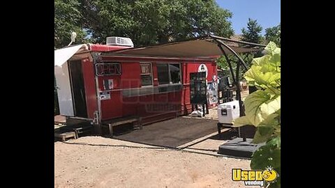 Fully Equipped - 2019 8' x 25' Kitchen Food Trailer with Fire Suppression System for Sale in Utah!
