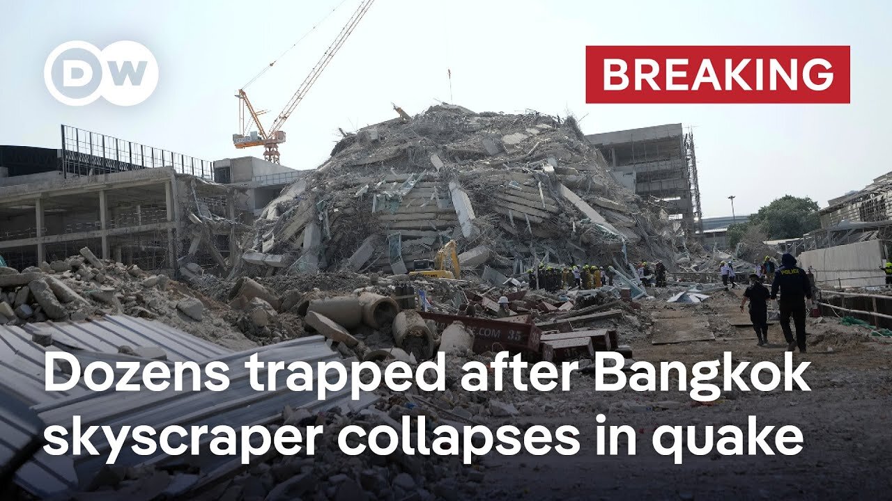 Powerful earthquake rocks Thailand and Myanmar | DW News