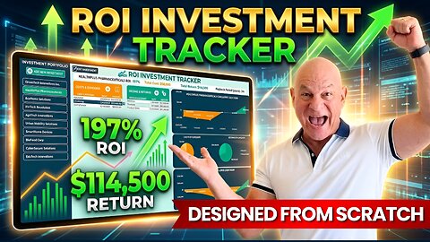 This ROI Tracker Tracks ALL Of Your Investments