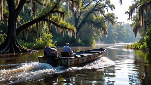 Zooming Up The Bayou