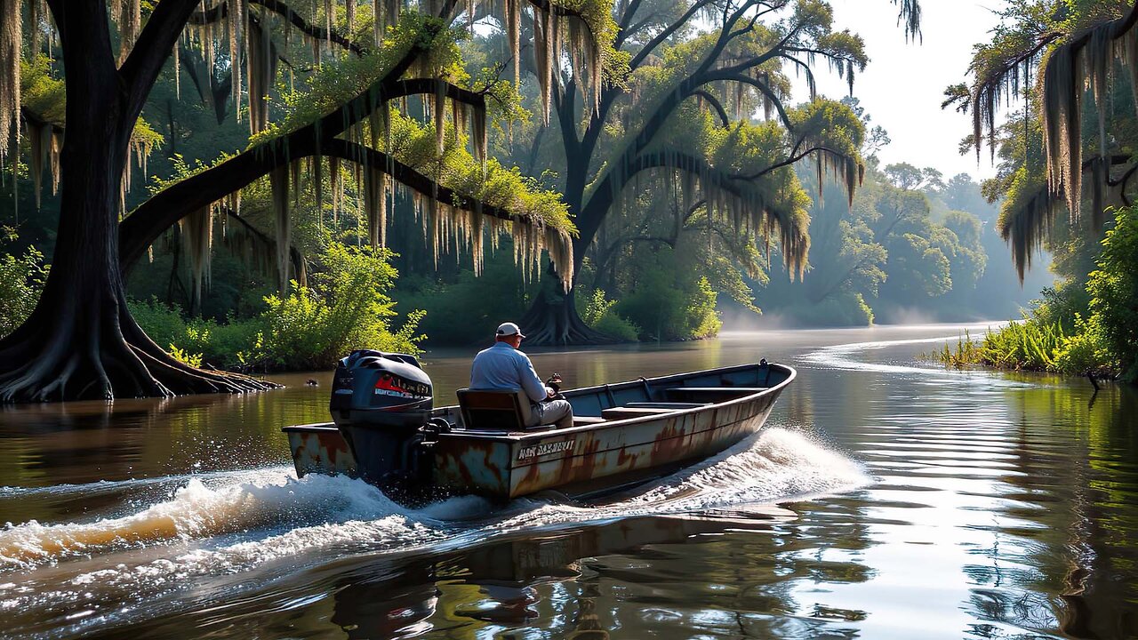 Zooming Up The Bayou