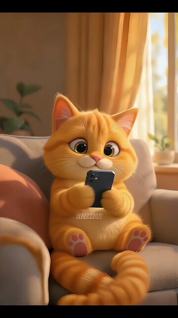 When your cat thinks it’s an influencer